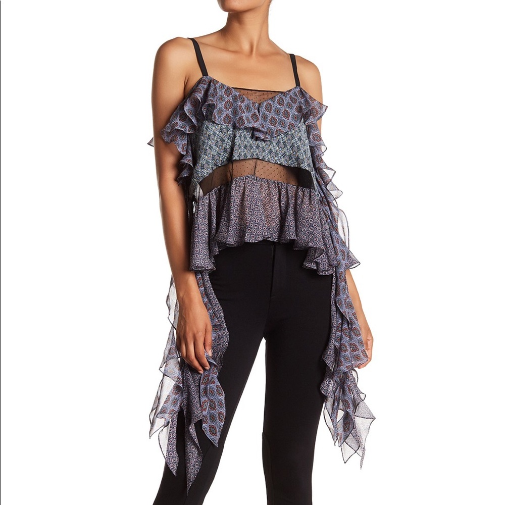 📍SOLD📍 Cinq a Sept 100% Silk Top